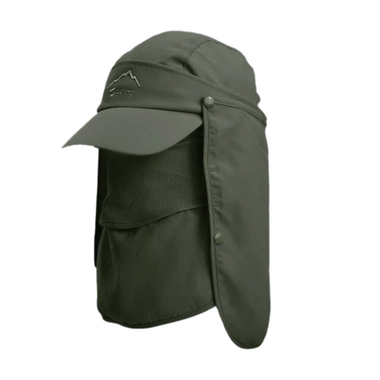 Zonnehoed - SunGuard - Afneembare Muggenkap - Opvouwbaar Design