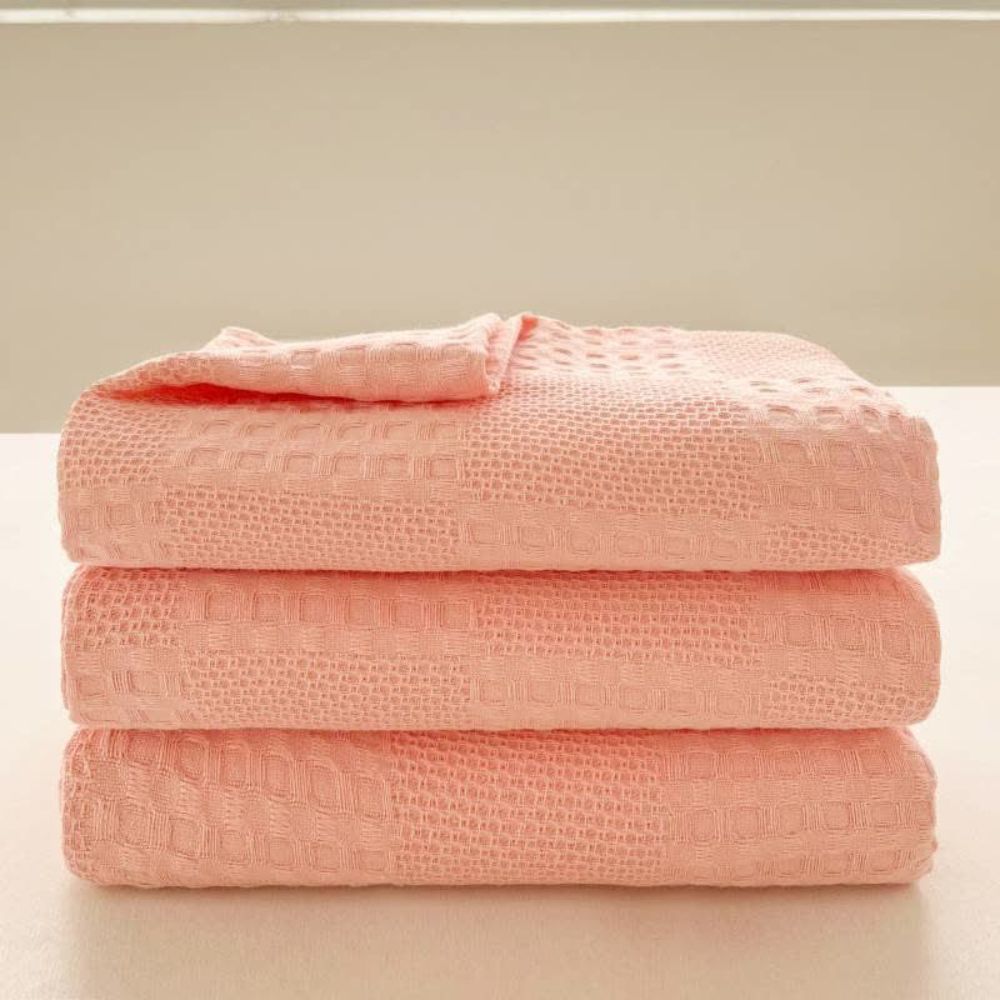 Deken - SoftWeave - Wafelstructuur - Gezellig Comfort