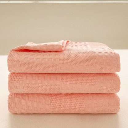 Deken - SoftWeave - Wafelstructuur - Gezellig Comfort