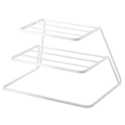 Afwasrek - SpaceSaver - Roestvrijstaal - 2-Laagse Design