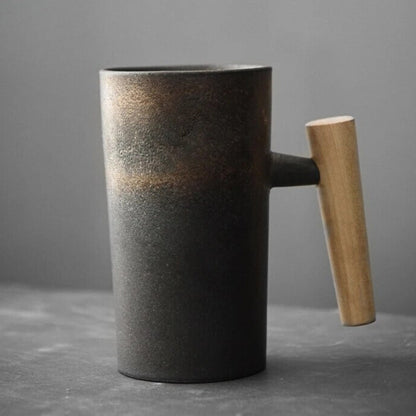 Keramische Mok - BrewEase - Warmtebehoudend Ontwerp - Stijlvolle Nordic Uitstraling