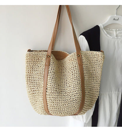 Tasje - BeachEssence - Geweven Riet - Bohemian Stijl