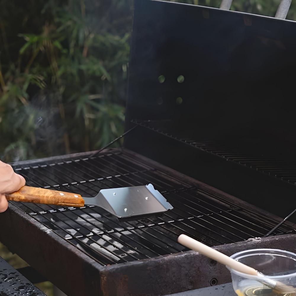 Grillreiniger - BBQPro - Stalen Schraper - Krachtige Borstel
