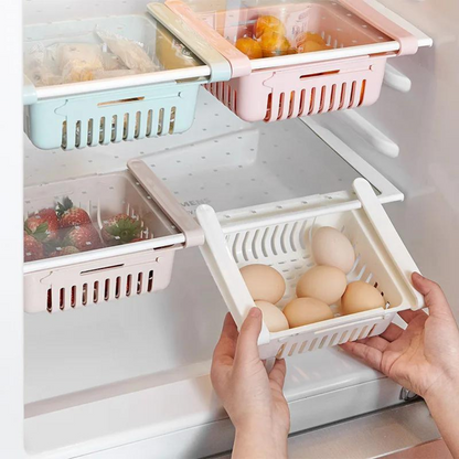 Koelkast Rek - CoolCrate - Ruimtebesparend - Verstelbare Organizer