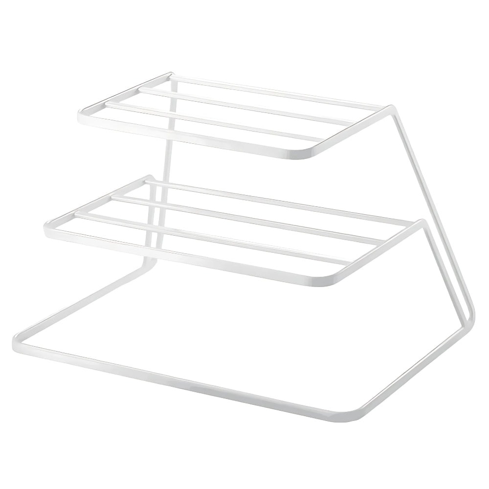 Afwasrek - SpaceSaver - Roestvrijstaal - 2-Laagse Design