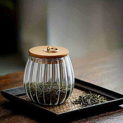 Opbergpot - PureGlass - Luchtdichte Deksel - Elegant Design