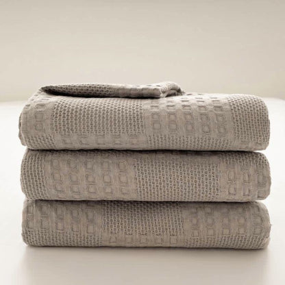Deken - SoftWeave - Wafelstructuur - Gezellig Comfort