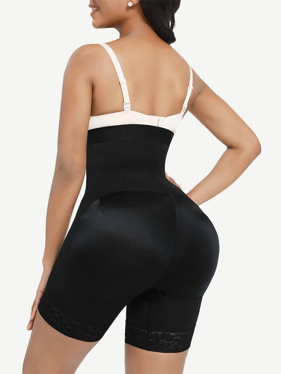 Shapewear Shorts - SculptEase - Hoge Taille Pasvorm - Stalen Bot Ondersteuning