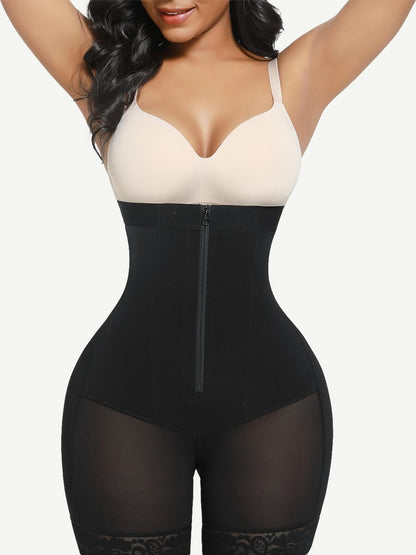 Shapewear Shorts - SculptEase - Hoge Taille Pasvorm - Stalen Bot Ondersteuning