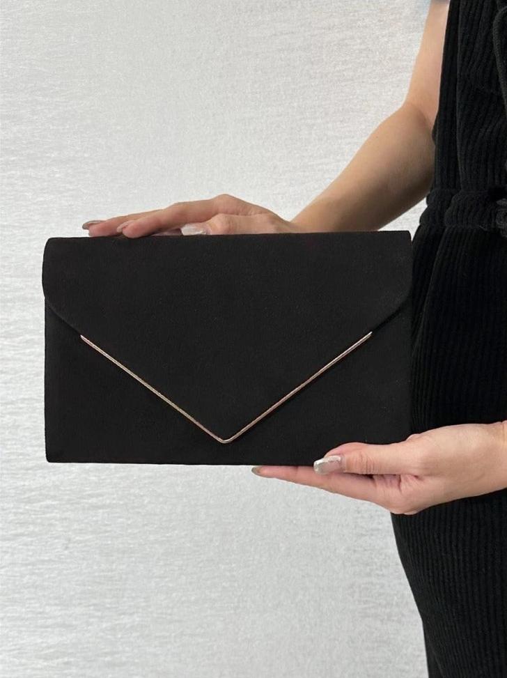 Clutch Tas - VelvetEase - Suède Stijl - Elegante Envelop