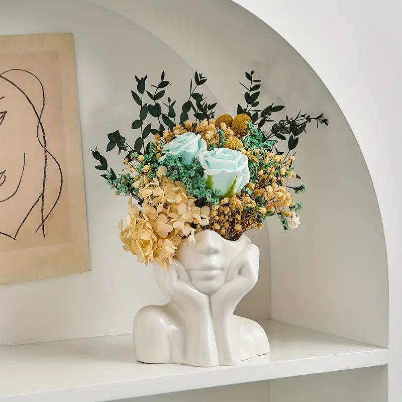 Decoratieve Vaas - Artisva - Sculpturaal Design - Creatief Ornament
