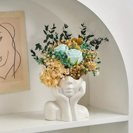 Decoratieve Vaas - Artisva - Sculpturaal Design - Creatief Ornament