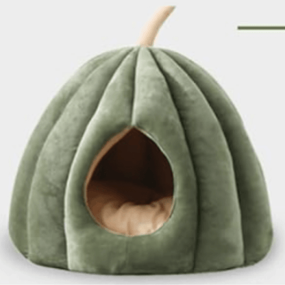 Kattenbed - CozyNest - Pompoenvorm - Warm & Wasbaar