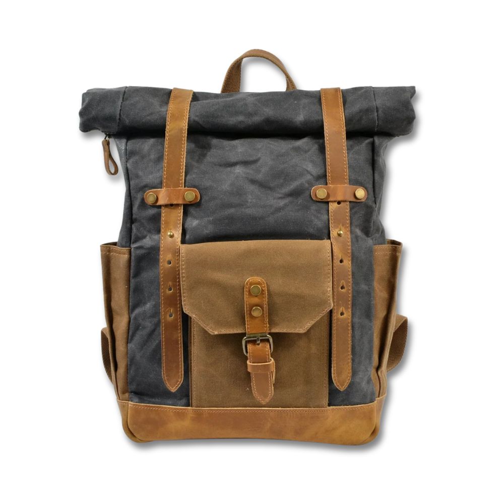 Rugzak - TrekMate - Militaire Canvas - Roltop Design