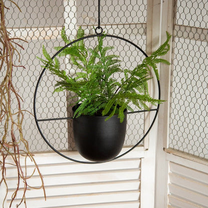 Hangende Bloempot - DecoBloom - Metalen Ketting - Elegante Uitstraling