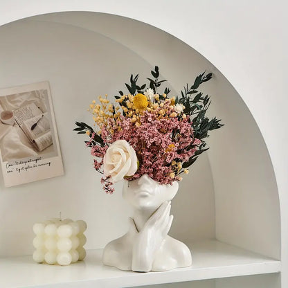 Decoratieve Vaas - Artisva - Sculpturaal Design - Creatief Ornament