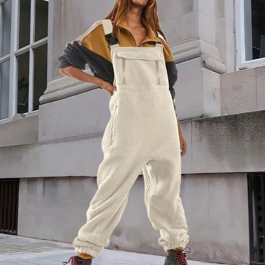 Fleece Overall - WarmFit - Verstelbare Bretels - Gezellige Winterstijl