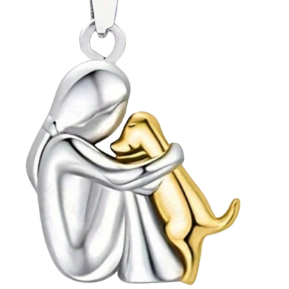 Huisdier Ketting - PawLink - Twee-Kleurig Design - Hond Hanger