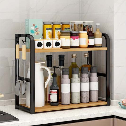 Keukenopbergrek - SpiceMate - 2-Laags Organizer - Keukenopslagrek