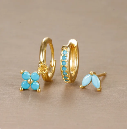 Oorbellen Set - EleganceGem - Verfijnd Design - Stijlvol Accessoire