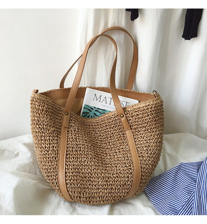 Tasje - BeachEssence - Geweven Riet - Bohemian Stijl