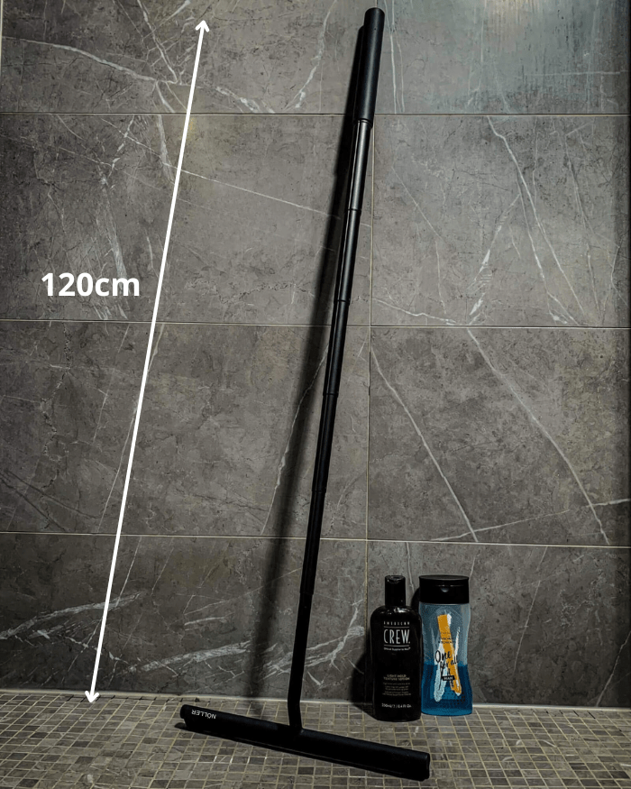 Douchewisser - CleanEase - Uitschuifbare Steel - Streep-Vrij Schoonmaken