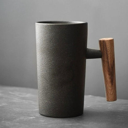 Keramische Mok - BrewEase - Warmtebehoudend Ontwerp - Stijlvolle Nordic Uitstraling