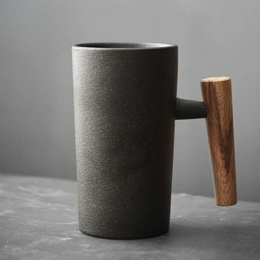 Keramische Mok - BrewEase - Warmtebehoudend Ontwerp - Stijlvolle Nordic Uitstraling