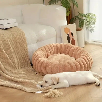 Huisdierbed - CozyNest - Pluche Comfort - Rustgevend Design