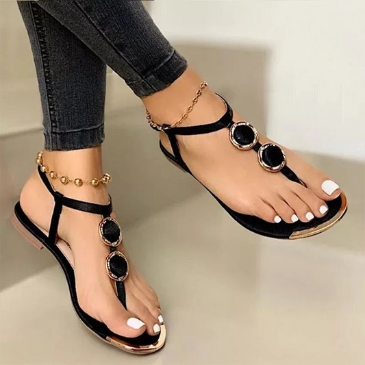 Sandalen - ShineStep - Strass Detail - Comfortabele Pasvorm