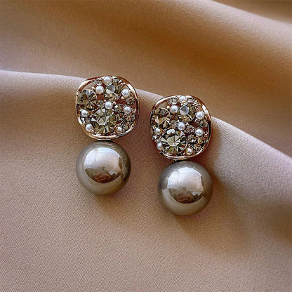 Parel Oorbellen - Luxora - Kristallen Statement Design - Elegante Cadeau Sieraad
