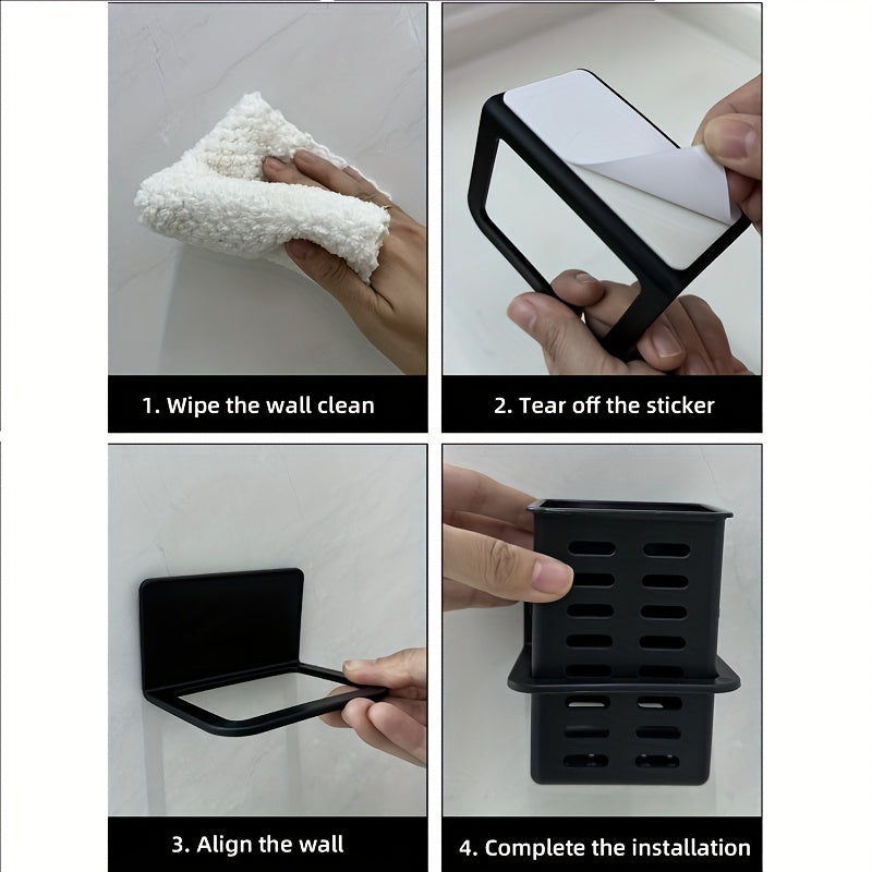 Tandenborstelhouder - WallMax - Zelfklevend Rek - Ruimtebesparende Organizer