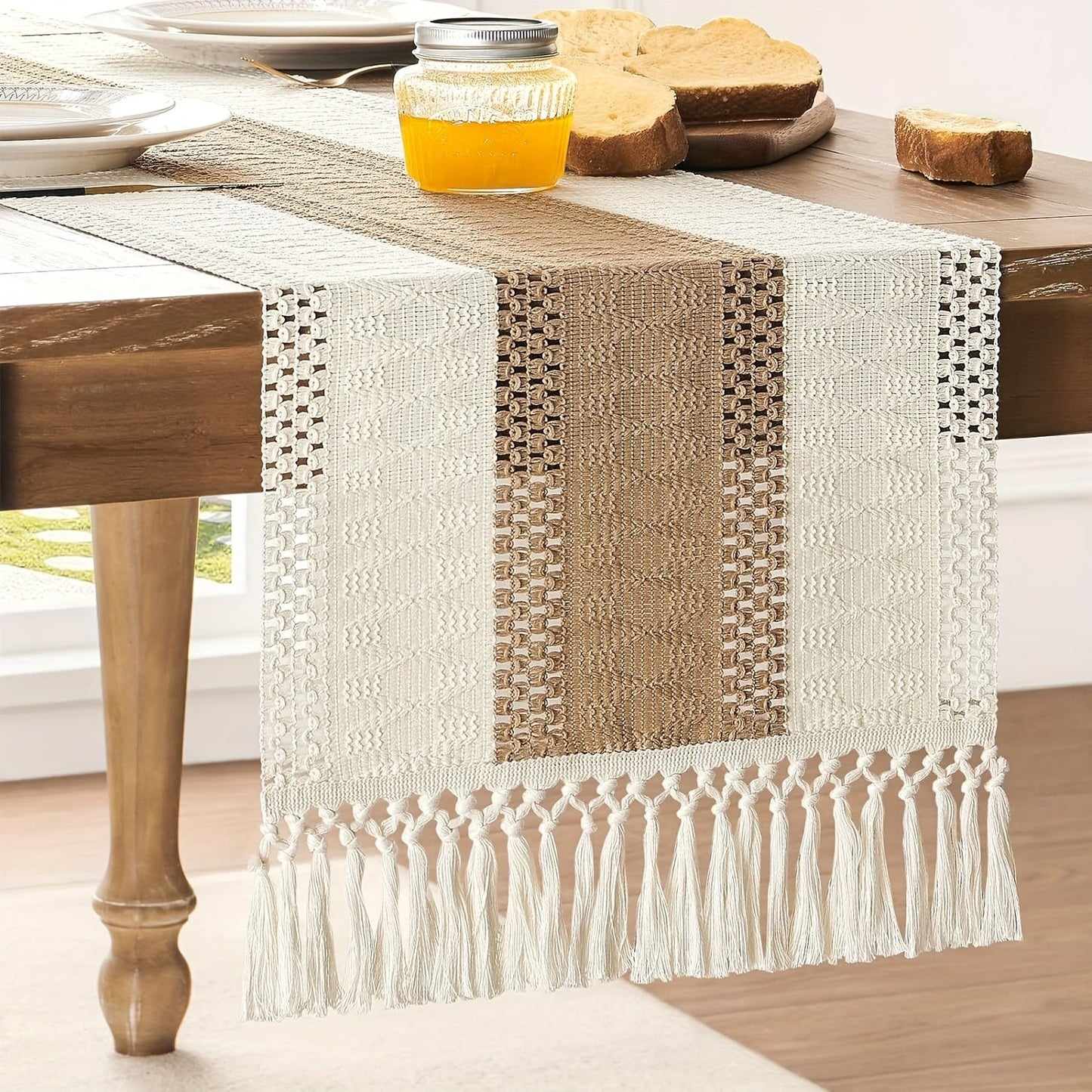 Tafelkleed - BohoLoom - Gehaakt Design - Franjes Decor