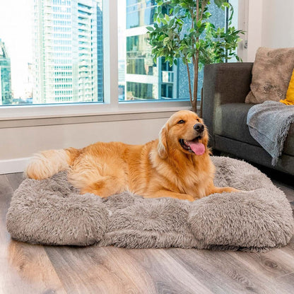 Orthopedisch Hondenbed - PawsNest - Kalmerende Ondersteuning - Ultiem Zacht Comfort