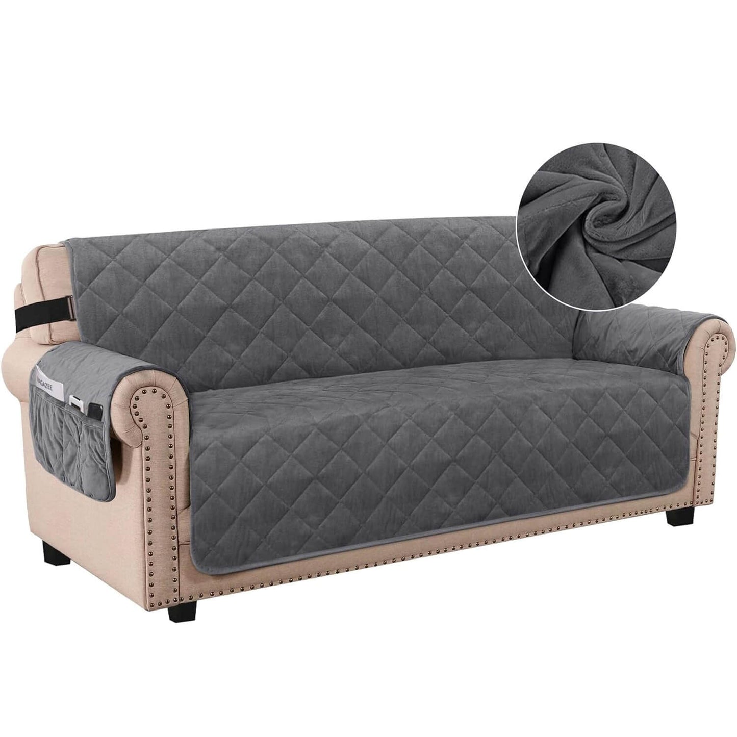 Sofa Cover - VelvetGuard - Anti-Slip Design - Wasbare Protector