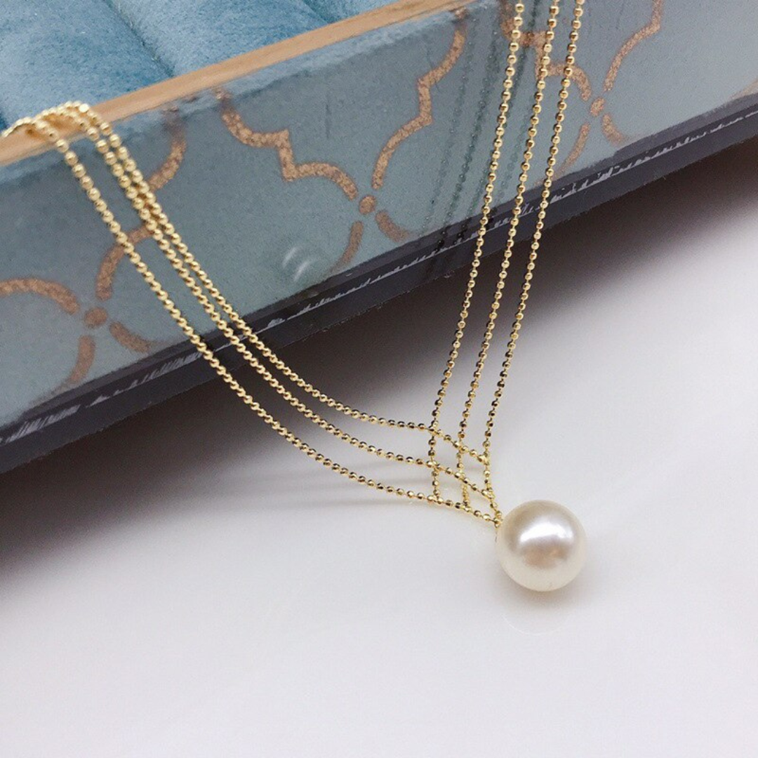 Parel Statement Ketting – Elvaria – Handgemaakt Geweven Design – Elegante Sieraad Cadeau