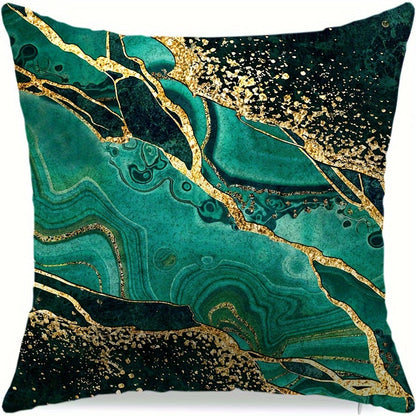 Kussenhoezen - CozyHome - Decoratief Set - Smaragdgroen