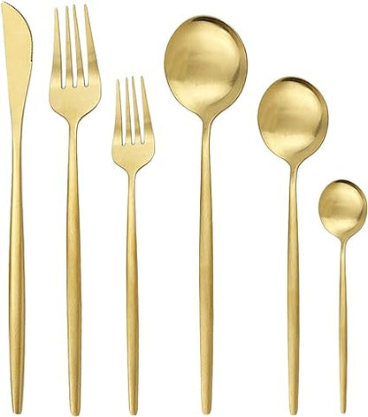 Bestekset - Dineo - Minimalistisch Ontwerp - 36-Delig Roestvrij Staal