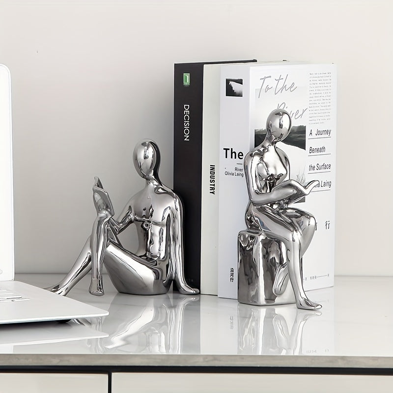 Keramische Boekensteunen - Luxera - Abstract Ontwerp - Moderne Woondecoratie