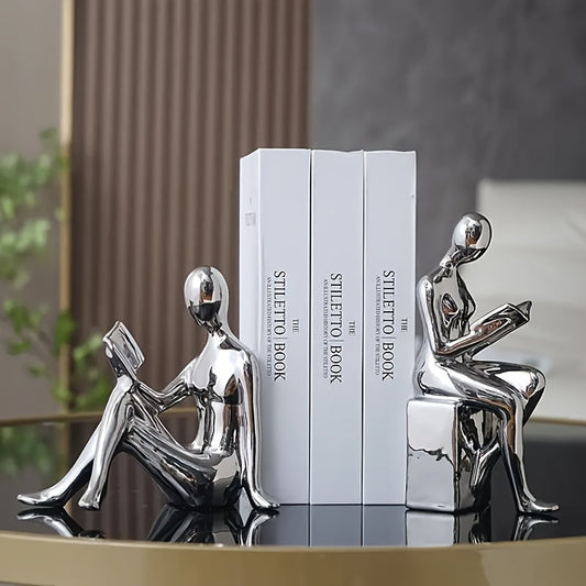 Keramische Boekensteunen - Luxera - Abstract Ontwerp - Moderne Woondecoratie