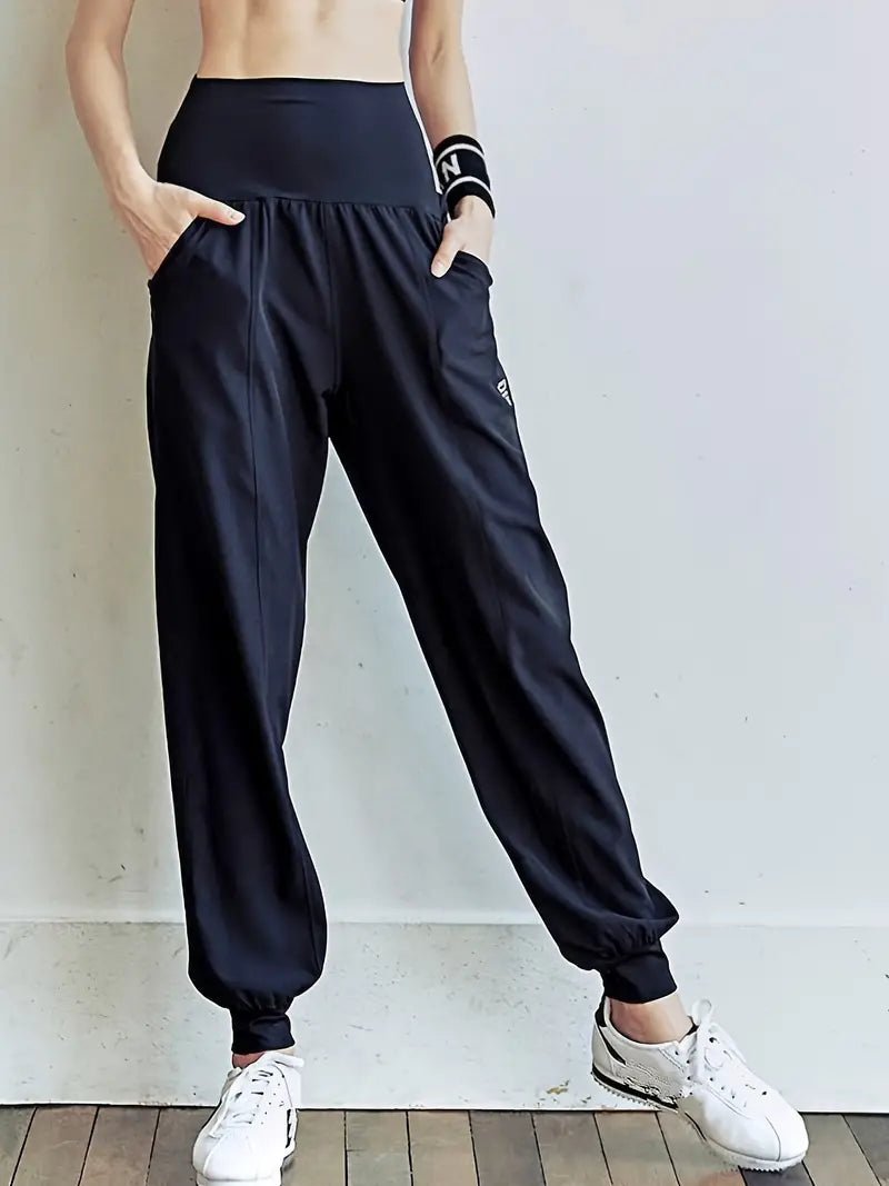 Hardloopbroek - FlexiFit - Hoge Taille - Sneldrogend Sportkleding
