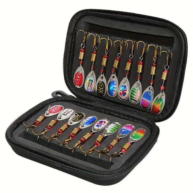 Vissersaas Set - AquaMaster - Premium Kwaliteit - 16 Stuks