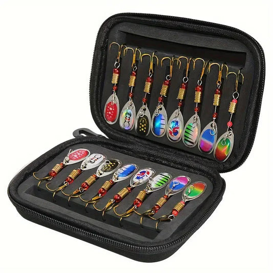 Vissersaas Set - AquaMaster - Premium Kwaliteit - 16 Stuks