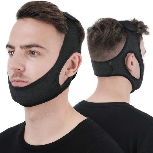 Kinband tegen Snurken - SleepGuard - Antisnurk Ondersteuning - Apneu Verlichting