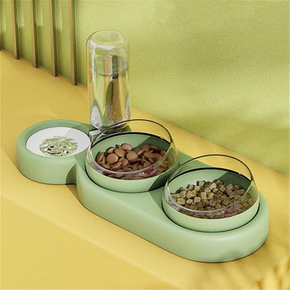 Huisdier Voedingsstation - FeedFlow - 3-in-1 Design - Vaatwasserbestendig