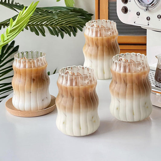 Cloud Bekers - CloudSip - Borosilicaat Glas - Koude Drank Mokken