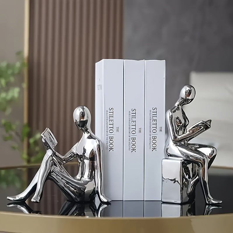 Keramische Boekensteunen - Luxera - Abstract Ontwerp - Moderne Woondecoratie