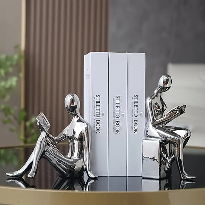Keramische Boekensteunen - Luxera - Abstract Ontwerp - Moderne Woondecoratie