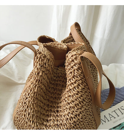 Tasje - BeachEssence - Geweven Riet - Bohemian Stijl