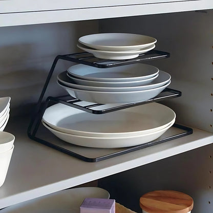 Afwasrek - SpaceSaver - Roestvrijstaal - 2-Laagse Design